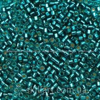 Бисер DB-1208 Miyuki Delica Beads 11/0 (блестящий, темная-бирюза)